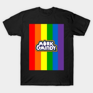 Mork Mindy Rainbow T-Shirt